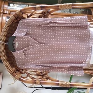 Pleione light dusty pink top